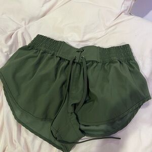 FP Movement by Free People Forest Green Athletic Shorts